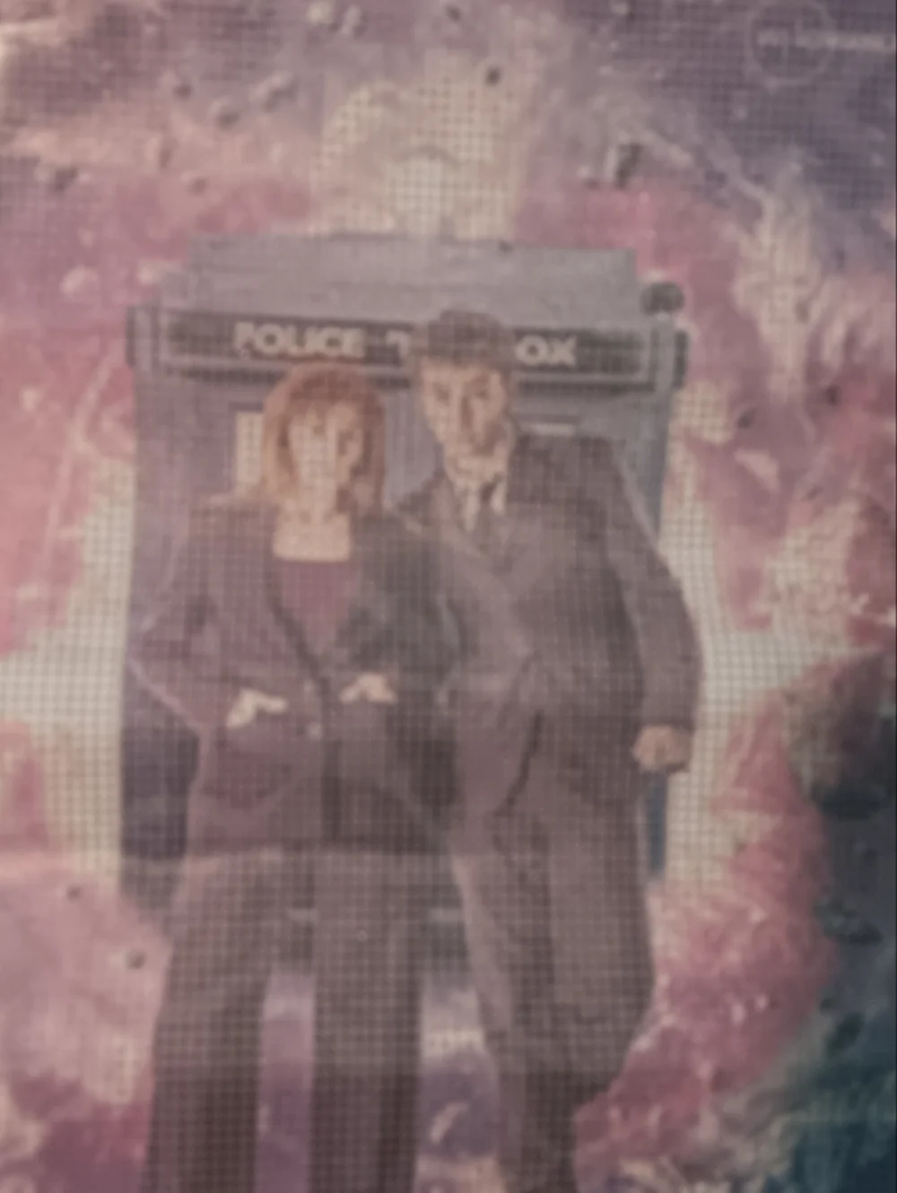 Dr Who And Donna Diamond Art Kit 30x40